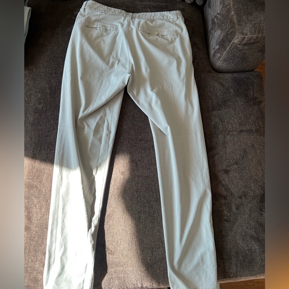 Men’s Lululemon Slim-fit Trousers 34 by 34 (white) - Picture 1 of 2